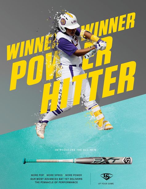 Advertisement by Young & Laramore, United States Creative Advertising Campaign, Louisville Slugger, Rallying, Marketing Communication, What Matters Most, Creative Advertising, Communication, Bat, United States