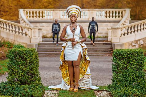 Kenyan Wedding Dress, Pedi Traditional Attire, Kenyan Wedding, Ethiopian People, Hot Couture, Dinner Gowns, Royalty Fashion, Wedding Concept, African Fabric Dress