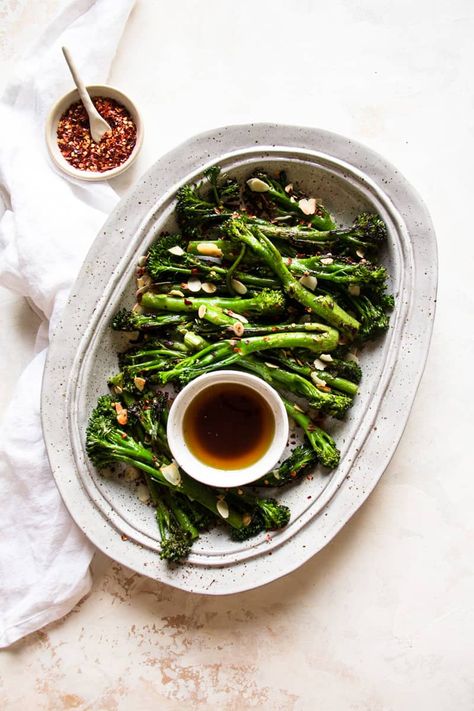 Sauteed Broccolini With 4-Ingredient Asian Marinade - Cooking With Elo