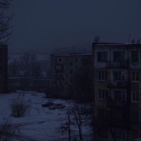 Russian Winter, Europe Aesthetic, Europe Winter, Winter Scenery, Blue Hour, Dark Photography, Brutalism, Winter Aesthetic, Night Aesthetic