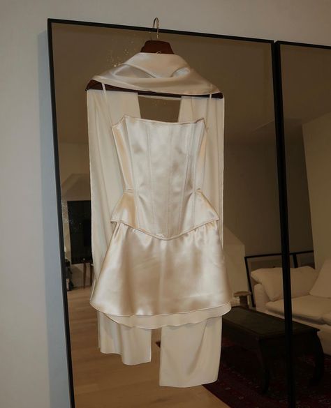 Designer appreciation @macorsetiere #LoriMuldoon Wedding Dress Outfit, Shower Outfits, Bridesmaid Getting Ready, Bachelorette Outfits, Bride Getting Ready, Bridal Inspo, Wedding Goals, Bride Clothes, Wedding Mood