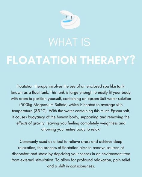 Flotation Therapy, Isolation Tank, Deprivation Tank, Float Therapy, Sensory Deprivation, Water Solutions, Spa Design, Deep Relaxation, Mental And Emotional Health