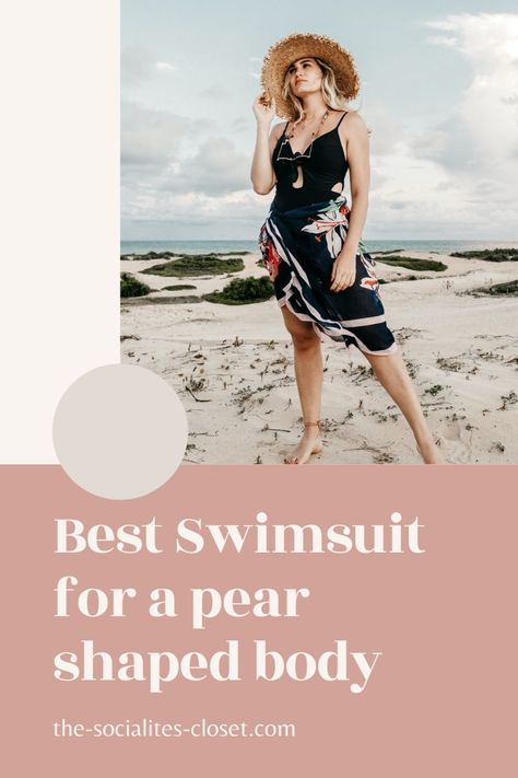 How to Find the Best Swimsuit for Pear Shaped Body Bikinis For Pear Shape, One-piece Swimwear With Lined Body For Sunbathing, Swimsuit For Pear Shape, Bathing Suit For Body Type Pear, Exercise For Pear Body Shape, Pear Shape Exercises Best Workout, Realistic Fashion, Haircuts For Thick Hair, Pear Shaped Women