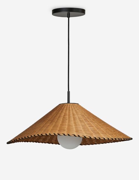 Business of Home Rugs Wallpaper, Woven Pendant Light, Burled Wood Furniture, Disc Interiors, Hanging Ceiling Light, Mantel Mirrors, Cordless Table Lamps, Dining Design, Bright Living Room