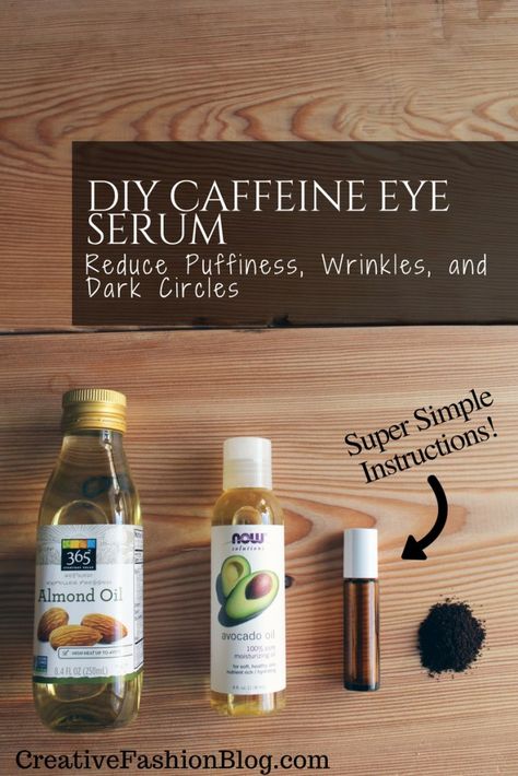 Caffeine Eye Serum, Eye Makeup Simple, Organic Eye Cream, Coffee Facial, Simple Skin Care, Societal Norms, Makeup Simple, Homemade Lotion, Home Remedies For Hair