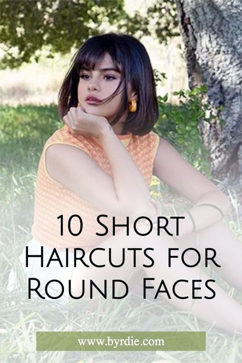 Short Haircuts For Round Faces, Haircuts For Round Faces, Bob Haircut For Round Face, Short Hair Cuts For Round Faces, Celebrity Hairstylist, Cute Short Haircuts, Hair Brunette, Bob Haircut With Bangs, Bob Haircut For Fine Hair