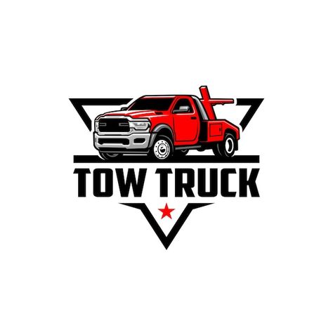 Car Towing, Truck Logo, Service Truck, Towing Company, Some Good Quotes, Truck Car, Rent A Car, Tow Truck, Vector Logo