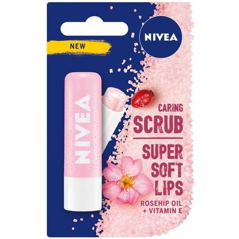 Rosehip Oil For Skin, Glossier Tint, Nivea Lip Balm, Exfoliating Lip Scrub, Lip Balm Collection, Lip Scrubs, Lip Exfoliator, Gloss Labial, How To Apply Lipstick