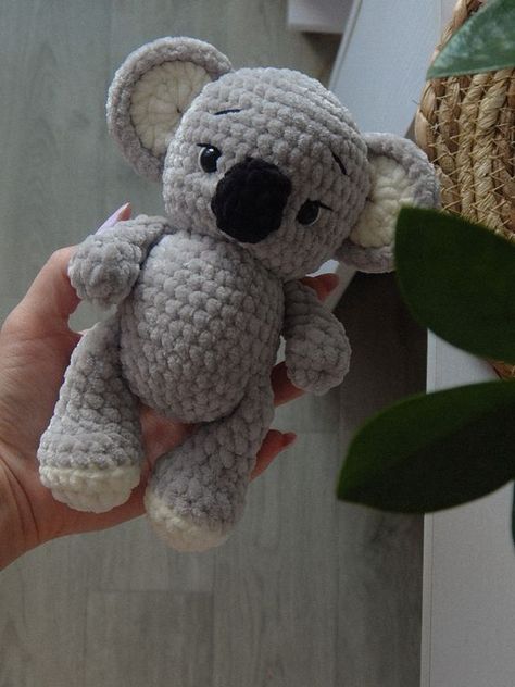 PDF pattern - Amigurumi pattern The Little Koala Crochet Pattern, Koala Pattern, Language: English Crochet toys patterns free amigurumi #crochettoyspatternsfreeamigurumi #crochet #crochettoy #crochetpattern #crochetpatterns 1.411 Koala Crochet Pattern Free, Koala Crochet Pattern, Toys Quotes, Koala Crochet, Crochet Koala, Koala Pattern, Lion Crochet, Pattern Language, Lion Toys