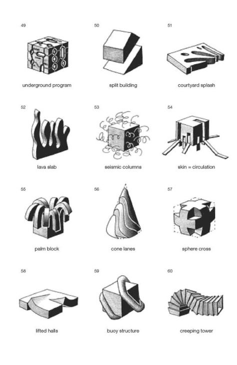 Stippling Illustration, Building Forms, 3d Forms, Form Architecture, Module Design, Architecture Concept Diagram, Parametric Architecture, Architecture Design Sketch, Concept Diagram