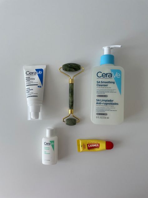 Cera Ve Aesthetic, Cerave Skincare Routine, Cerave Skin Care, Skin Care Routine Korean, Cerave Sa Cleanser, Cleanser Cerave, Skincare Cerave, Cerave Moisturizer, Cerave Skincare