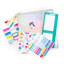 Creative Year Mixed Icons Planner Accessory Kit By Recollections™ Plan For Life, Year Planner, Unicorns And Mermaids, Notebook Accessories, Custom Planner, Planner Notebook, Minnie Mouse Pink, Magnetic Bookmarks, Color Crafts