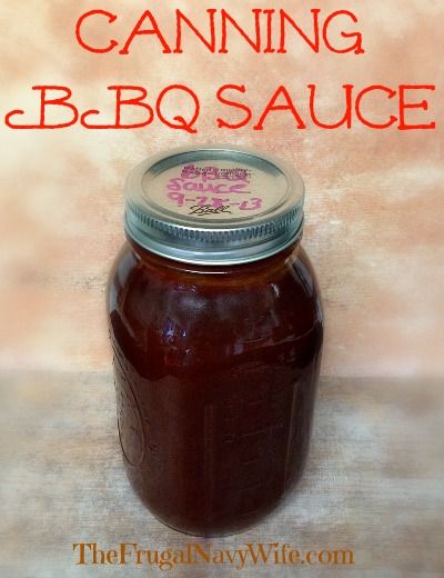 Canned Bbq Sauce, Canning Bbq Sauce, Canning 101, Canning Food Preservation, Canned Food Storage, Canning Tips, Bbq Sauce Recipe, Bbq Sauce Homemade, Homemade Bbq