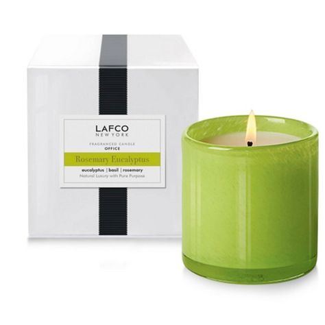 15 Best Candles For Every Mood 2020 Eucalyptus Office, Lafco Candles, Eucalyptus Candle, Luxury Candles, Glass Vessel, Glass Containers, Natural Essential Oils, Burning Candle, Soy Wax Candles