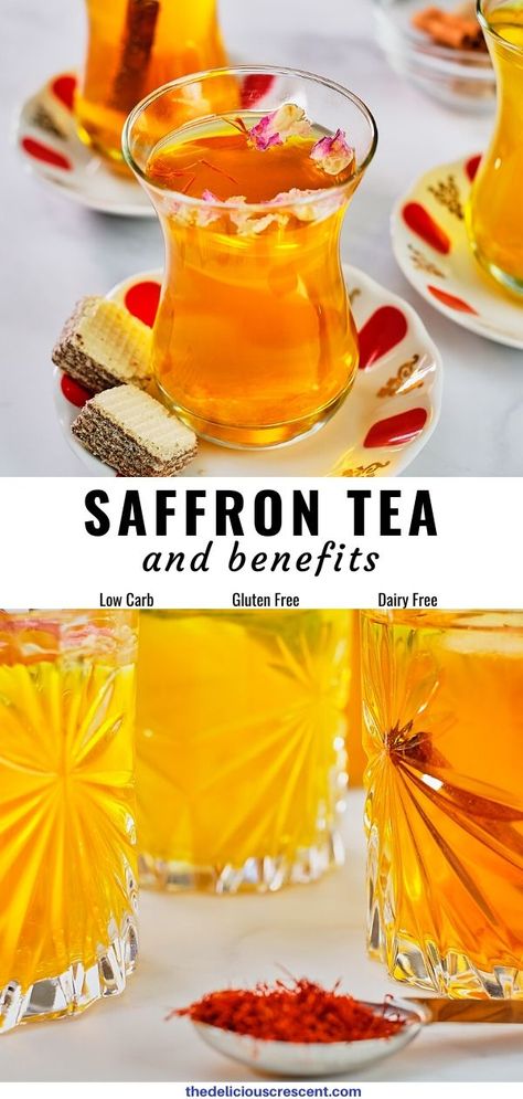 Saffron Recipes Vegetarian, Recipe With Saffron, Saffron Drink Recipes, Saffron Recipes Drink, Vegan Saffron Recipes, Health Benefits Of Saffron, Saffron Water Benefits, Cardamon Benefits Healthy, How To Use Saffron