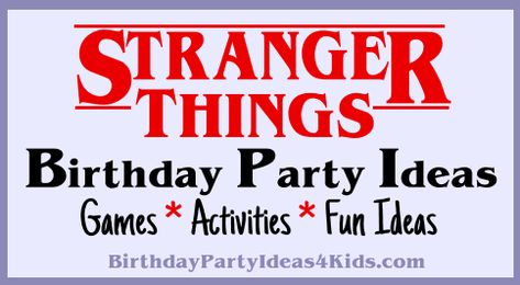 Stranger Things Activities, Stranger Things Decorations, Stranger Things Birthday Party Ideas, Hawkins Sign, Stranger Things Birthday Party, Decoration Ideas Party, Stranger Things Birthday, Barbara Holland, Birthday Party Ideas For Kids