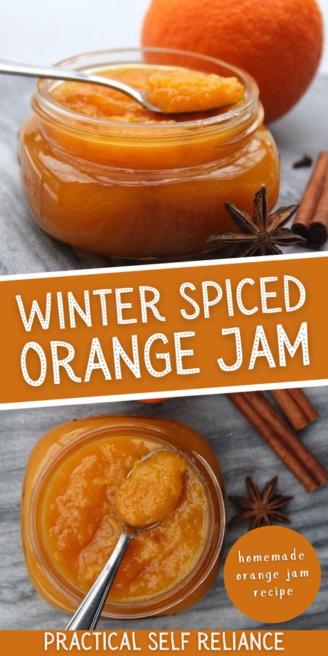 Preserve Oranges, Orange Jam Recipes, Winter Jam, Canning Jam Recipes, Orange Jam, Jam Recipes Homemade, Canning Jam, Fruit Preserves, Jam And Jelly