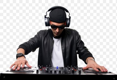 Dj Png, Dj Background, Dj Mixer, Black Man, Headset, Black Men, White Background, Headphones, Dj