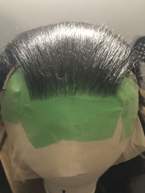 In the process of completing a lace frontal. #wigmaker #wigmaking #wigs #lacrfrontal #ventilatinghair #ventilating #crochethair #lacewigs #forblackwomen #hairweaves Hair Ventilation, Wig Making, Crochet Hair Styles, Lace Frontal, Weave Hairstyles, The Process, Lace Wigs, Hair Inspiration, Wigs