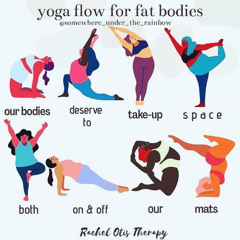 curvygirlyoga on Instagram: “Yes indeed! reposted using @regrann_app from @curvesomeyoga #yoga #fatyoga #curvygirlyoga #curvyyoga #fatgirlsdoyoga #yogaforallbodies…” Plus Size Yoga Drawing, Yoga For Plus Size Women, Plus Size Yoga Poses, Yoga For Plus Size Beginners, Body Positive Yoga, Yoga Plus Size, Somatic Yoga, 2025 Moodboard, Beginner Fitness