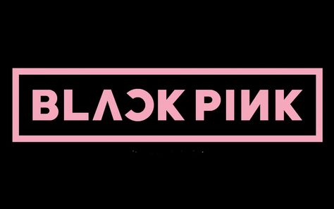 BLACKPINK Logo Blackpink Logo, Song Kang Ho, Pink Names, Youtube Banners, Pink Logo, Blackpink Lisa, Pink Wallpaper, بلاك بينك, Black Pink