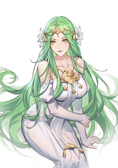 Anime Elf, Fire Emblem Games, Fire Emblem Characters, Female Character Design, Green Hair, Comic Artist, Fire Emblem, Manga Girl, Fantasy Character Design