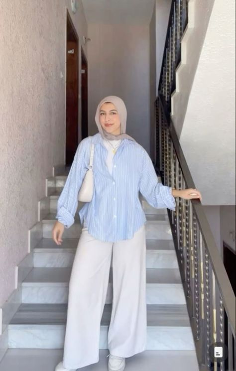 Hijabi Fashion Summer, Summer Hijabi, Hijabi Summer, Hijab Fits, Hijab Fashion Summer, Estilo Hijab, Stylish Outfits Casual, Modest Casual Outfits, Modest Casual