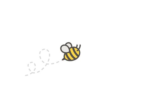 Just finished the branding for a product I'm working on. This little guy went through a lot of iterations, and I'm really happy how he turned out in the end! Bee Tattoo Ideas Cartoon, Bee Tattoo Cartoon, Bee Happy Tattoo, Cartoon Bees Tattoos, Small Cartoon Bee Tattoo, Bee Vector Illustration, Logo Bee, Bee Icon, Bumble Bee Tattoo