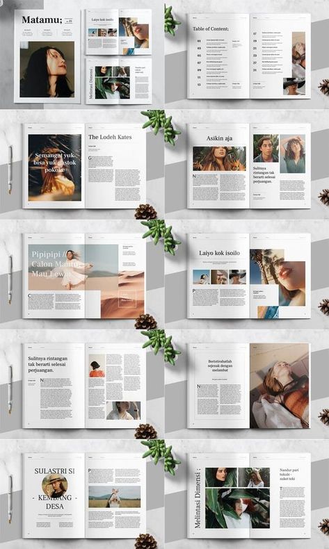 Digital Magazine Layout, Digital Magazine Design, Magazine Page Design, Minimalist Magazine, Indesign Layout, Mises En Page Design Graphique, Fashion Magazine Design, Magazine Layout Inspiration, Creative Magazine