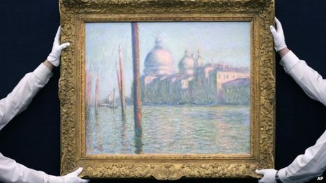 Le Grand Canal by Claude Monet Sothebys Art, Pablo Picasso Art, Monet Paintings, Spanish Painters, Grand Canal, High Art, Art Buyer, Art Auction, Claude Monet