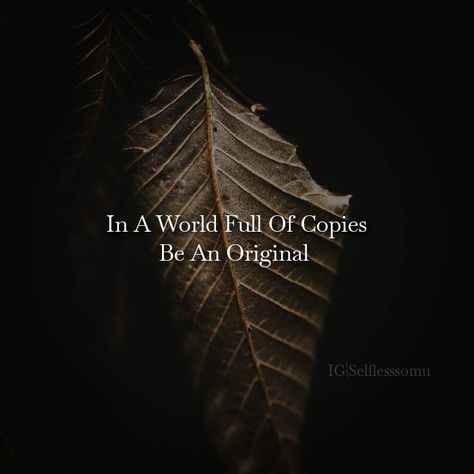 In A World Full Of Copies, Be An Original In A World Full Of Quotes, Mindset Therapy, Marketing Case Study, English Love Quotes, Christian Bible Study, Christian Bible, Healing Quotes, In A World, Inner Peace