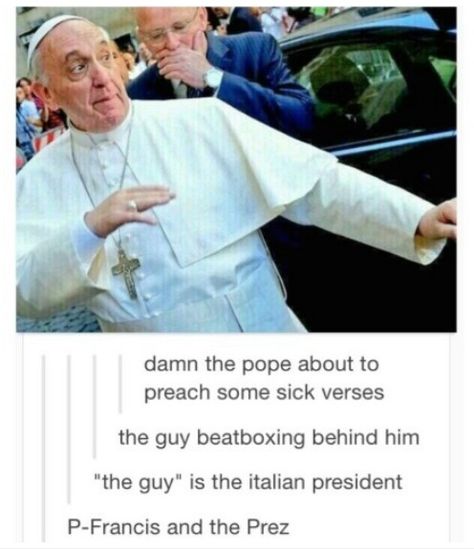 Pope funnies Memes Humor, Laughing So Hard, Tumblr Funny, Hetalia, Tumblr Posts, Funny People, Bones Funny, Funny Posts, Funny Cute