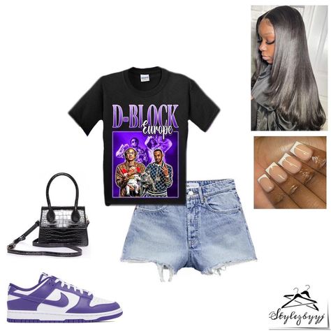 ✨💎🙏🏾🥀 (@aubry4123) • Instagram photos and videos Purple Dunks, Fye Outfits, Lazy Outfit, Dunk Outfit, Hard Fits, Sweet 16 Outfits, Outfit Pictures, Birthday Outfit For Women, Cute Nike Outfits