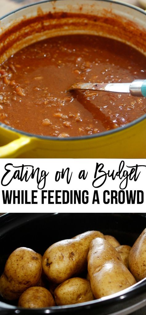 Summer Food For A Crowd, Dinner For Crowd, Party Foods For A Crowd, Party Food On A Budget, Make Ahead Food, Foods For A Crowd, Crowd Recipes, Budget Dinners, Eat On A Budget