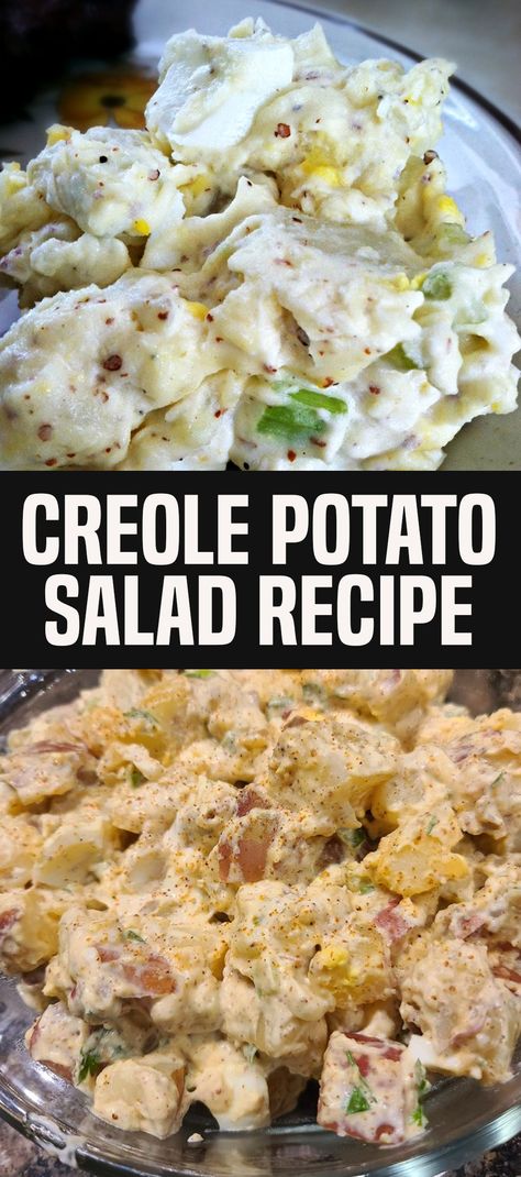 I haven’t made a potato salad in a long time, so I was really hoping that I wouldn’t screw it up, as it was going to feed quite a lot of people. Creole Potato Salad Recipe, Easy Carbonara, Beef Patties Recipes, Potatoe Salad, Simply Potatoes, Potato Salads, Summer Sides, Potato Salad Recipe, Family Circus