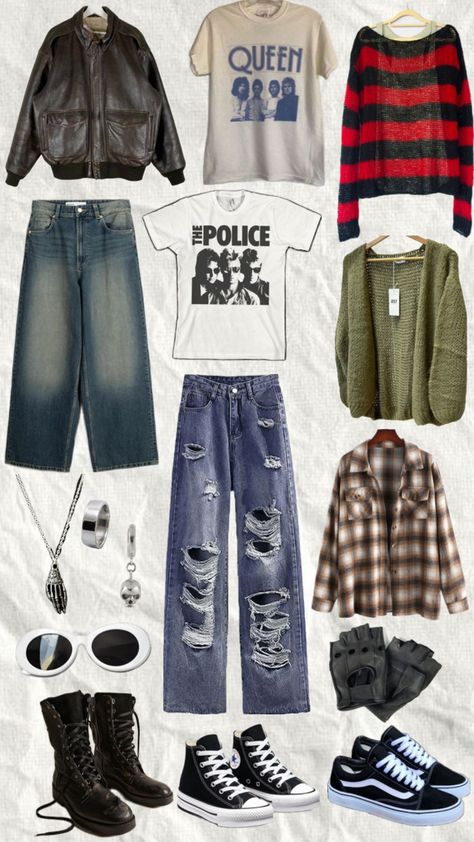 // kurt cobain inspired outfit (1/3) #kurtcobain #outfitinspo #vibes #vintage #music #nirvana #nirvanaaesthetic Kurt Cobain Style Outfits Grunge, Rock Band Style Outfits, Kurt Cobain Inspired Fits, How To Dress Like Kurt Cobain, Kurt Cobain Fits, Kurt Cobain Style Outfits, Curt Cobain Outfits, Grunge Outfits Nirvana, Music Outfits Ideas