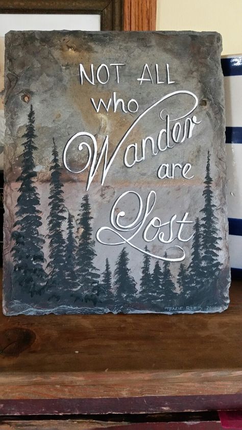 Painting Ideas On Slate, Slate Art Ideas Diy, Slate Craft Ideas, Painted Slates Ideas, Slate Signs Diy, Painted Slate Signs, Slate Projects Ideas, Painted Slate Ideas, Paintings On Slate