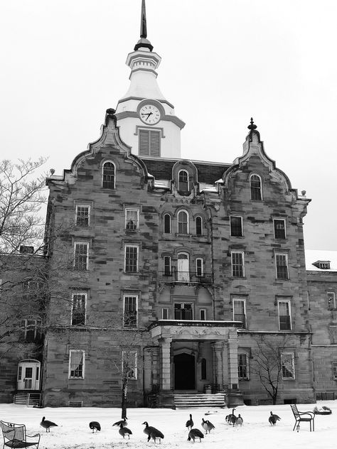 Trans-Allegheny Lunatic Asylum | Weston WV Trans Allegheny Lunatic Asylum, Asylum Building, Lunatic Asylum, Hospital Interior, Hospital Interior Design, West Virginia, Old World, Places To Go, Virginia