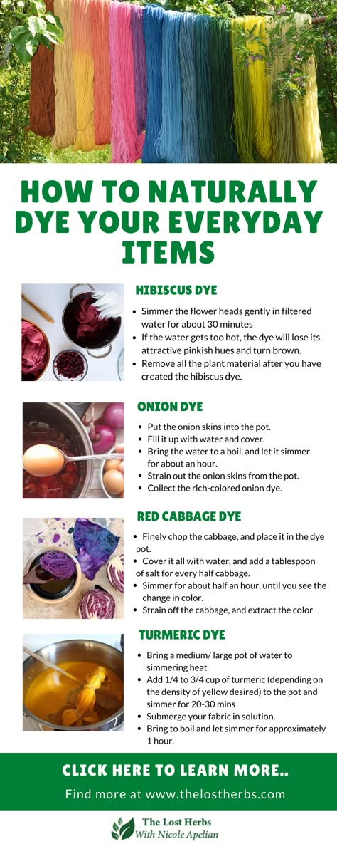 Plant Based Dyes, Diy Natural Dyes For Fabric, Natural Ways To Dye Clothes, Tie Dye With Natural Dyes, Natural Dye Plants, Dyeing With Plants, Making Natural Dyes, How To Dye Fabric Naturally, How To Dye Clothes Naturally