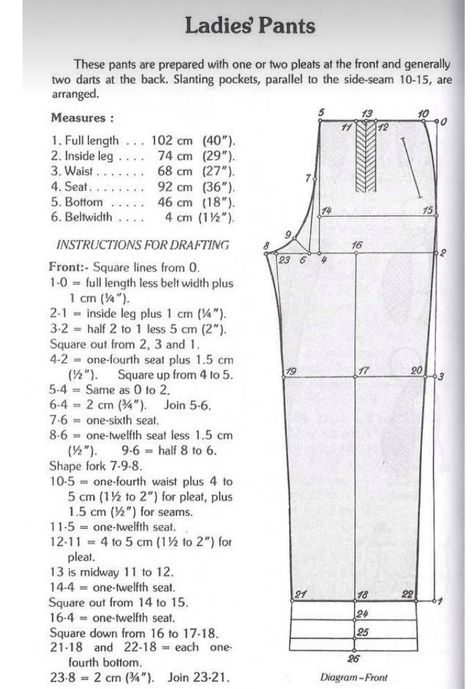 Pola Palazo Sewing Patterns, Tailored Pants Pattern, Ladies Pant Pattern, Pant Drafting Pattern, How To Cut Trouser For Ladies, Pant Stitching Pattern, Ladies Pants Pattern, Easy Pants Sewing Pattern, Ladies Pant