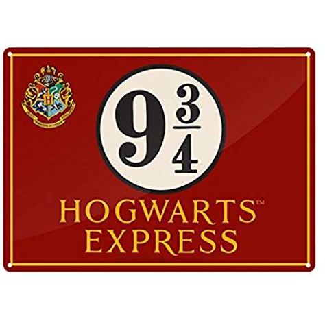 Product Details Harry Potter Parties Ideas, Platform 9 3/4 Sign, Hogwarts House Crests, Harry Potter Bedroom Ideas, Harry Potter Themed Birthday, Harry Potter Tea, Christmas At Hogwarts, Harry Potter Decal, Harry Potter Sign