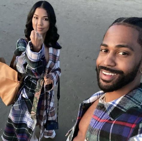 Big Sean And Jhene, Jhené Aiko, Couples Pics, Mood Aesthetic, Couple Stuff, Black Relationship Goals, Bae Goals, Jhene Aiko, Black Love Couples