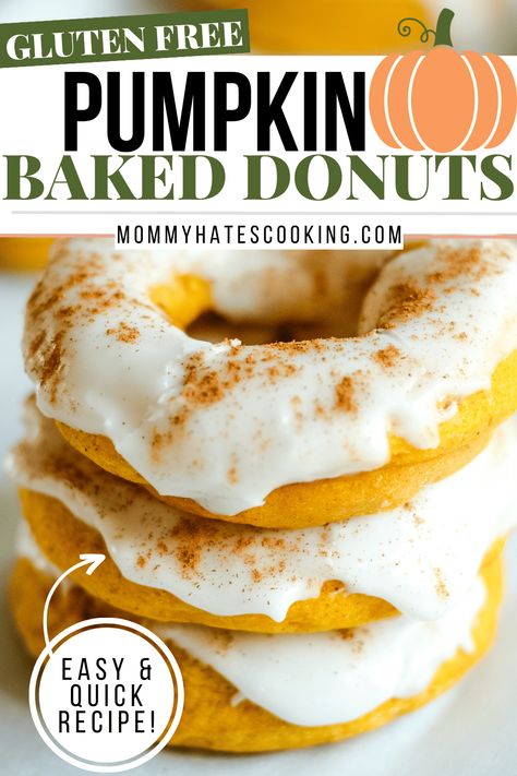 Make a delicious treat with Gluten Free Baked Pumpkin Donuts. These Donuts are perfect for fall pumpkin season and paired with coffee. Baked Pumpkin Donuts Recipe Healthy, Gluten Free Pumpkin Donuts Baked, Pumpkin Doughnuts Baked, Keto Pumpkin Donuts Baked, Healthy Pumpkin Donuts Baked, Gf Pumpkin Donuts Baked, Pumpkin Donuts Baked, Paleo Pumpkin Donuts Baked, Baked Doughnut Recipes