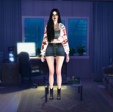 Necklace Outfit, Jennifer's Body, Sims 4 Cc Furniture, Sims 4 Cas, Cc Sims, Photo Heart, Megan Fox, Maxis Match, Sims Cc