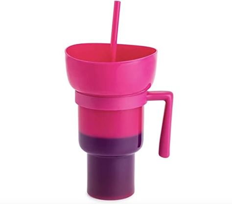 32 oz Color Changing Stadium Tumbler,pink Popcorn Cups, Party Swimming Pool, Stadium Cups, Snack Bowl, Snack Cups, Small Snacks, Snack Bowls, Sippy Cup, Cup With Straw