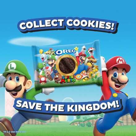 Mario Cookies, Office Snacks, Oreo Chocolate, Chocolate Sandwich, Chocolate Sandwich Cookies, Chocolate Wafers, Mario Bros., Retail Market, After School Snacks