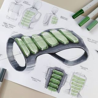 Marius Kindler (@marius.kindler) • Instagram-foto's en -video's Marius Kindler, Bionic Design, Product Sketch, Warehouse Design, Object Drawing, Industrial Design Sketch, Architecture Drawing Art, Copic Sketch, Futuristic Art