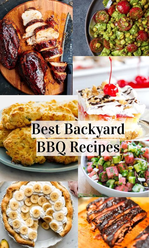 I know that Fall is nearing, but Summer is not quite over and neither is backyard BBQ season. I love to enjoy BBQ all year but it feels synonymous with Summer. I’m savoring BBQ season while it’s still here. Here are my favorite recipes for your next backyard BBQ, whether you are hosting or bringing something for your friends and family to enjoy. Backyard Bbq Recipes, Upscale Bbq, Backyard Bbq Food, My Favorite Recipes, Backyard Bbq, Bbq Recipes, I Know, My Favorite, Favorite Recipes