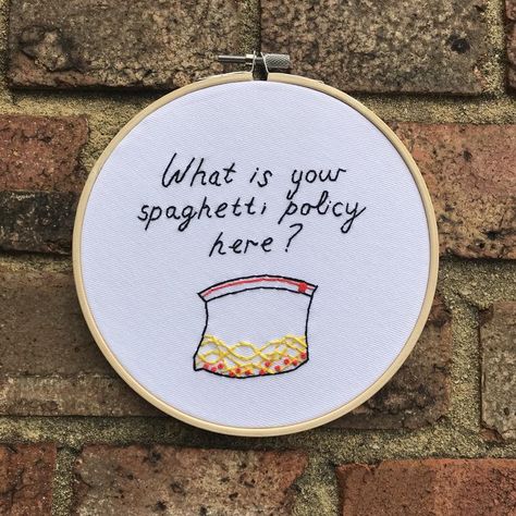 Its always sunny in Philadelphia Charlie Kelly quote spaghetti | Etsy Always Sunny In Philadelphia Charlie, Its Always Sunny In Philadelphia, Charlie Kelly, Funny Embroidery, Always Sunny In Philadelphia, Embroidered Hoop, It's Always Sunny In Philadelphia, Embroidery Alphabet, Always Sunny