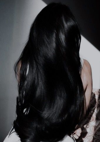 Long Raven Black Hair, Raven Hair Color Black, Raven Hair Aesthetic, Brown Vs Black Hair, Nic Aesthetic, Raven Black Hair, Silky Black Hair, Raven Hair, Shiny Black Hair